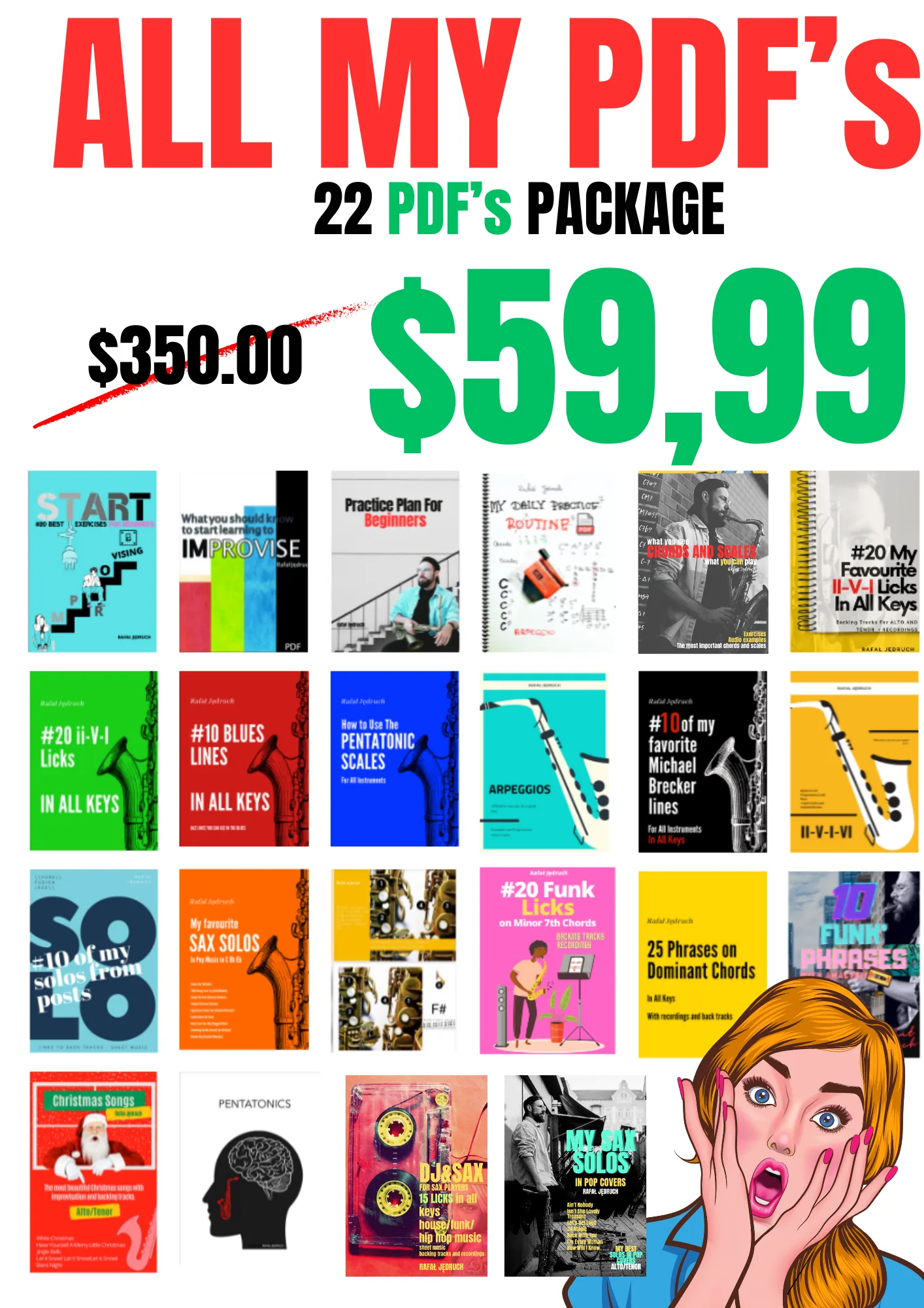 22 PDF's PACKAGE - 24h SPECIAL PROMO!!!